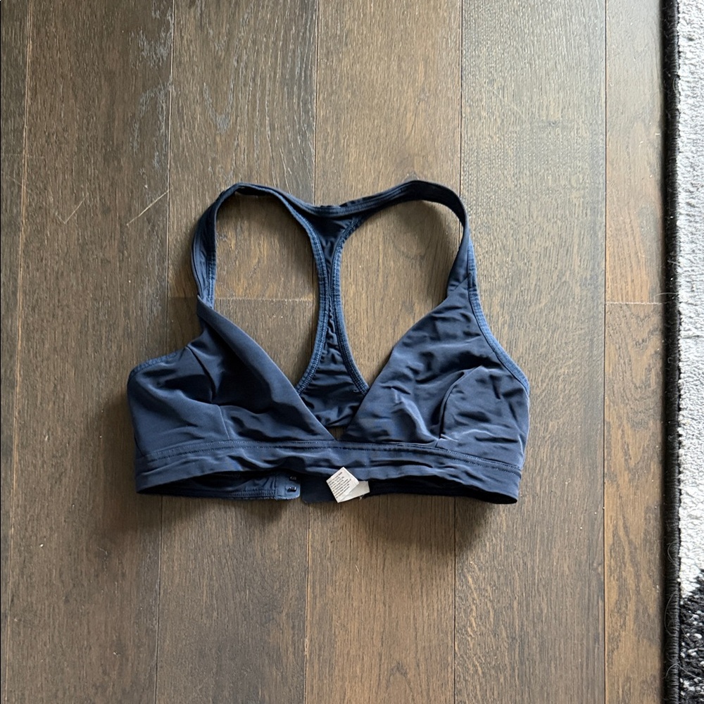 lululemon athletica Navy Blue Racerback Sports Bra